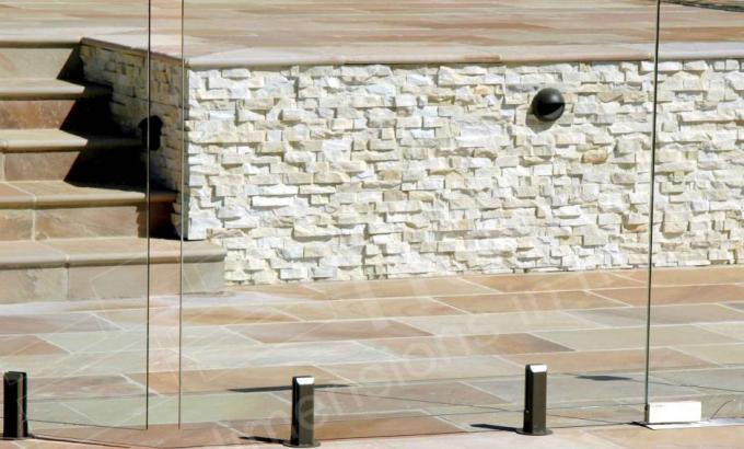 Natural Stacked Stone Veneer Example